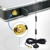 DOUBLE SPRING MAGNETIC ANTENNA