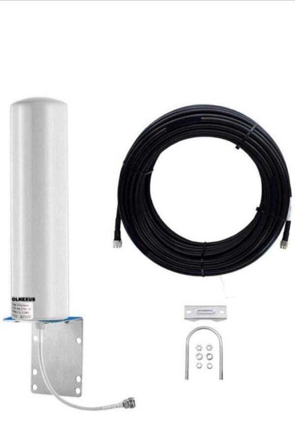 12 DBI OMNI DIRECTION ANTENA WITH LMR 400 CABLE