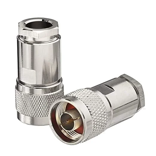 N MALE CONNECO FOR LMR 400-CLAMP TYPE