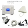 2G/3G/4G/ Tri Band Mobile Signal Booster Kit with omni and LPDA antenna
