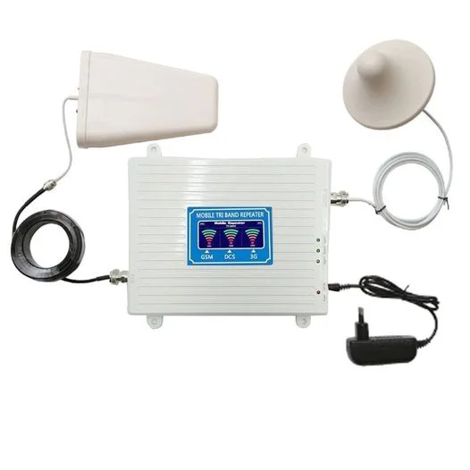 boo1 3G/4G/5G/Triband mobile Signal Booster, With LPDA and omni antenna